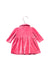 A Pink Long Sleeve Dresses from Ralph Lauren in size 0-3M for girl. (Back View)