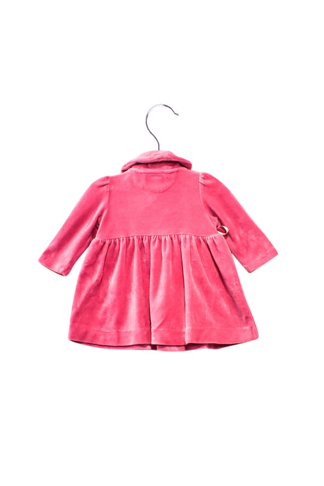 A Pink Long Sleeve Dresses from Ralph Lauren in size 0-3M for girl. (Back View)