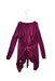 A Purple Long Sleeve Tops from null in size 8Y for girl. (Back View)