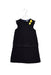 A Navy Sleeveless Dresses from Tartine et Chocolat in size 8Y for girl. (Front View)