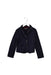 A Navy Blazers from IKKS in size 8Y for girl. (Front View)