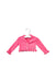 A Pink Cardigans from Chickeeduck in size 6-12M for girl. (Front View)