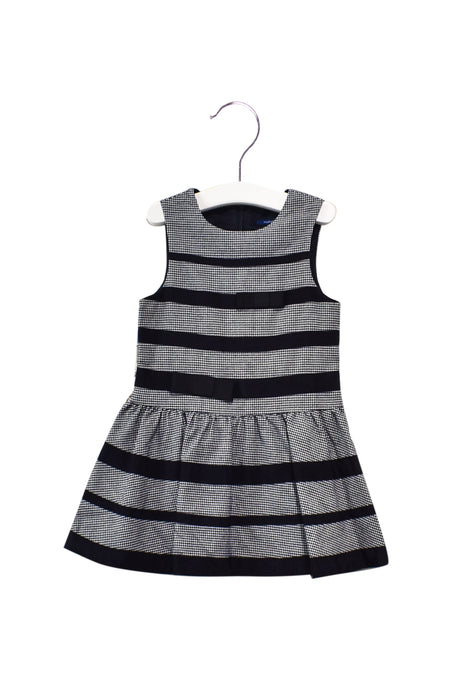 A Navy Sleeveless Dresses from Nicholas & Bears in size 2T for girl. (Front View)