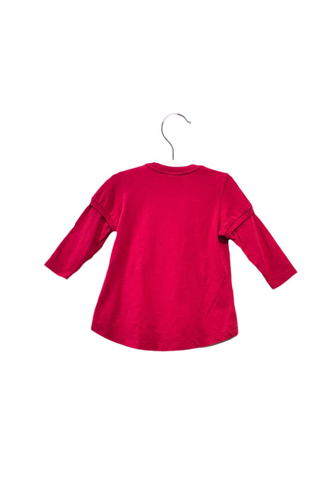 A Pink Long Sleeve Tops from Diesel in size 3-6M for girl. (Back View)