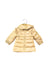 A Yellow Puffer/Quilted Coats & Outerwear from Diesel in size 3-6M for girl. (Front View)