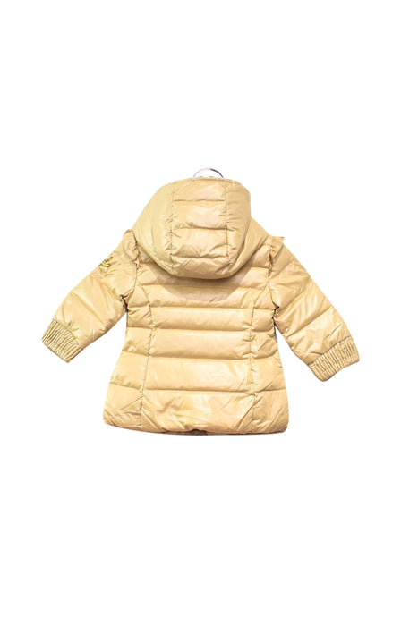 A Yellow Puffer/Quilted Coats & Outerwear from Diesel in size 3-6M for girl. (Back View)