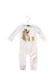 A White Long Sleeve Jumpsuits from DSquared2 in size 3-6M for girl. (Front View)
