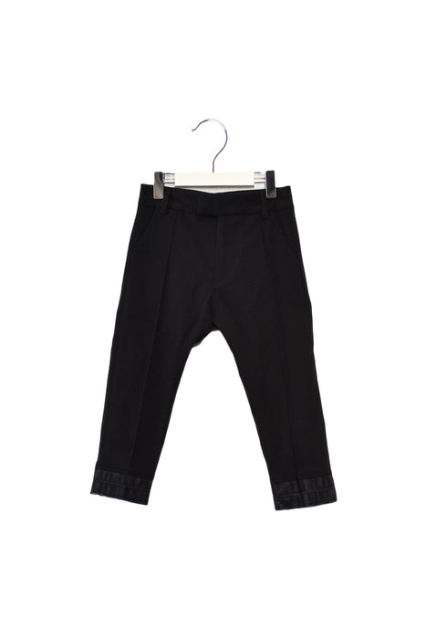 A Black Casual Pants from Diesel in size 4T for girl. (Front View)