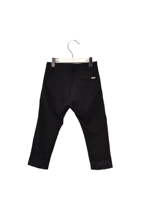 A Black Casual Pants from Diesel in size 4T for girl. (Back View)