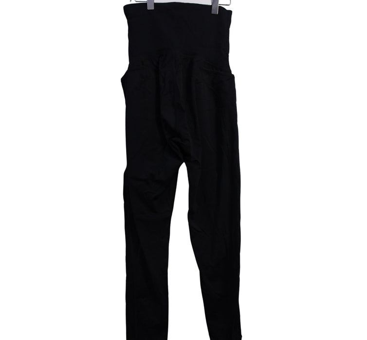 A Black Active Pants from Seraphine in size 3T for maternity. (Back View)