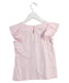 A Pink Sleeveless Tops from Seed in size 4T for girl. (Back View)