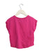 A Pink Short Sleeve T Shirts from Calvin Klein in size 4T for girl. (Back View)