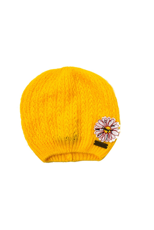 A Yellow Hats Beanies & Caps from Desigual in size O/S for girl. (Front View)