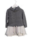A Grey Sweater Dresses from Crewcuts in size 3T for girl. (Front View)