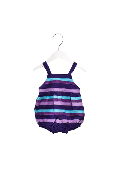 A Purple Sleeveless Rompers from Romyda Keth in size 0-3M for girl. (Front View)