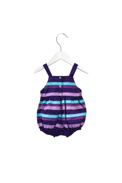 A Purple Sleeveless Rompers from Romyda Keth in size 0-3M for girl. (Back View)