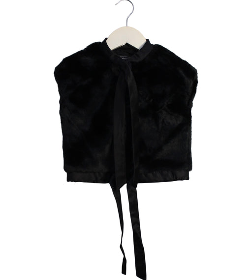 A Black Dress Up Vests from Nicholas & Bears in size 3T for girl. (Front View)