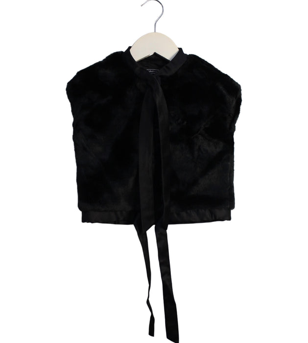 A Black Dress Up Vests from Nicholas & Bears in size 3T for girl. (Front View)