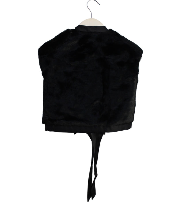 A Black Dress Up Vests from Nicholas & Bears in size 3T for girl. (Back View)