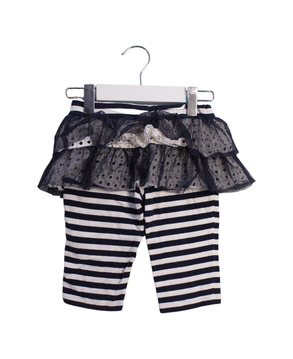 A Navy Leggings from Nicholas & Bears in size 2T for girl. (Front View)