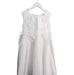 A White Sleeveless Dresses from Monsoon in size 7Y for girl. (Front View)