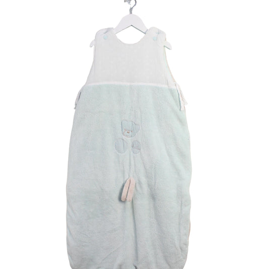 A Green Sleepsacs from Kaloo in size O/S for neutral. (Front View)