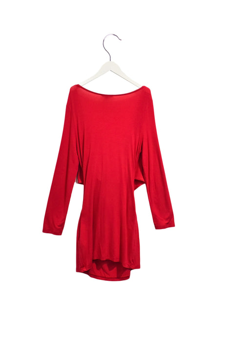 A Pink Long Sleeve Tops from Isabella Oliver in size S for maternity. (Back View)