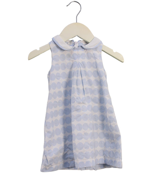 A White Sleeveless Dresses from Chateau de Sable in size 3-6M for girl. (Front View)