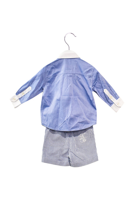 A Blue Shirts from Nicholas & Bears in size 6-12M for boy. (Back View)