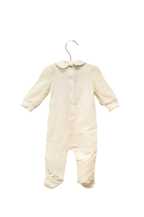 A White Long Sleeve Jumpsuits from Nicholas & Bears in size 3-6M for girl. (Back View)
