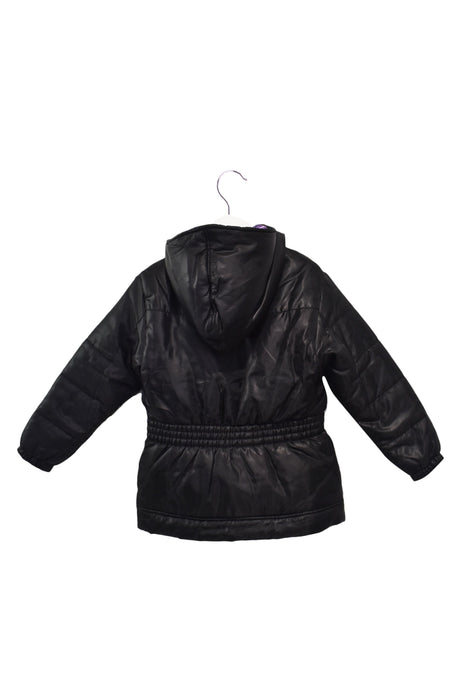 A Black Coats from La Compagnie des Petits in size 6T for girl. (Back View)
