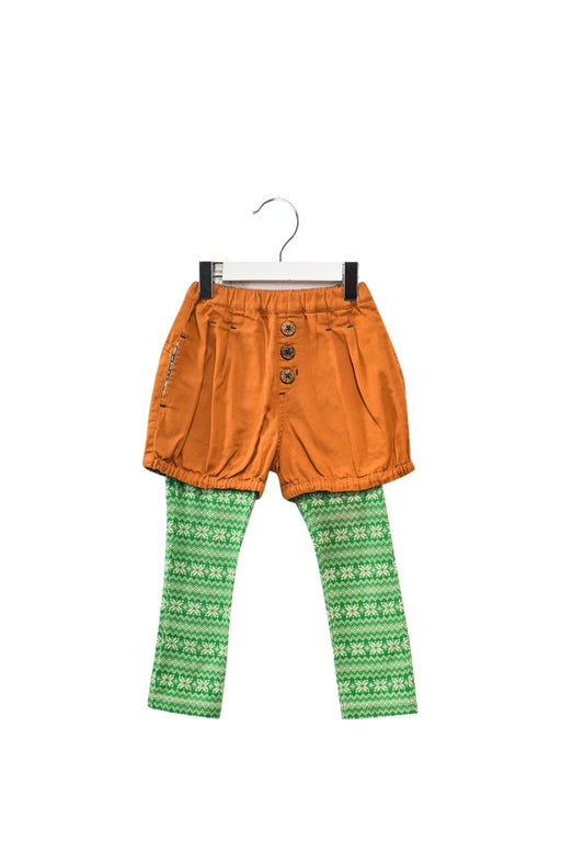 A Mulicolour Leggings from Ragmart in size 3T for girl. (Front View)