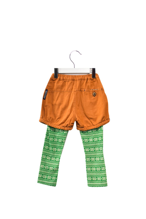 A Multi Leggings from Ragmart in size 3T for girl. (Back View)