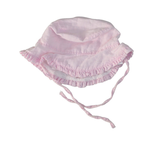 A Pink Sun Hats from Chateau de Sable in size O/S for girl. (Front View)
