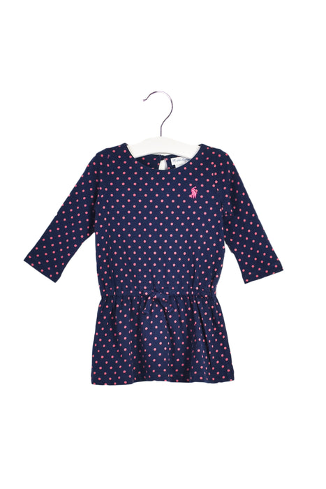 A Multicolor Long Sleeve Dresses from Ralph Lauren in size 6-12M for girl. (Front View)