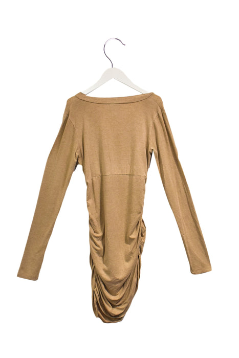 A Beige Long Sleeve Tops from Isabella Oliver in size S for maternity. (Back View)