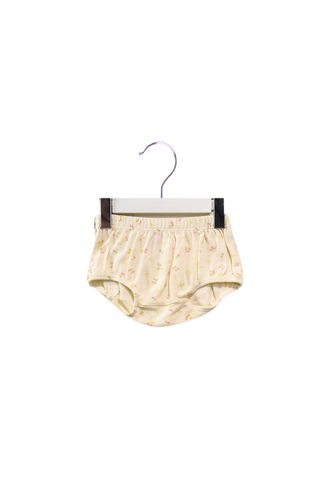 A Beige Bloomers from Chickeeduck in size 0-3M for girl. (Front View)