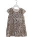 A Gold Short Sleeve Dresses from Seed in size 6T for girl. (Front View)