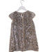 A Gold Short Sleeve Dresses from Seed in size 6T for girl. (Back View)