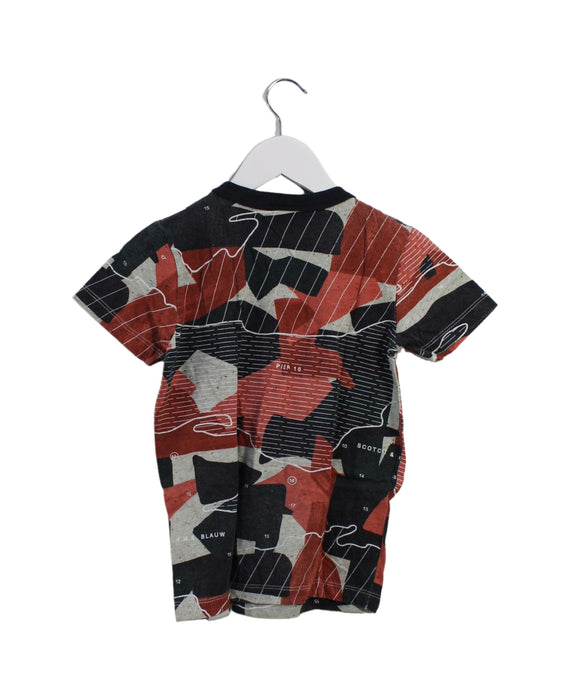 A Multicolour Short Sleeve T Shirts from Scotch & Soda in size 6T for boy. (Back View)