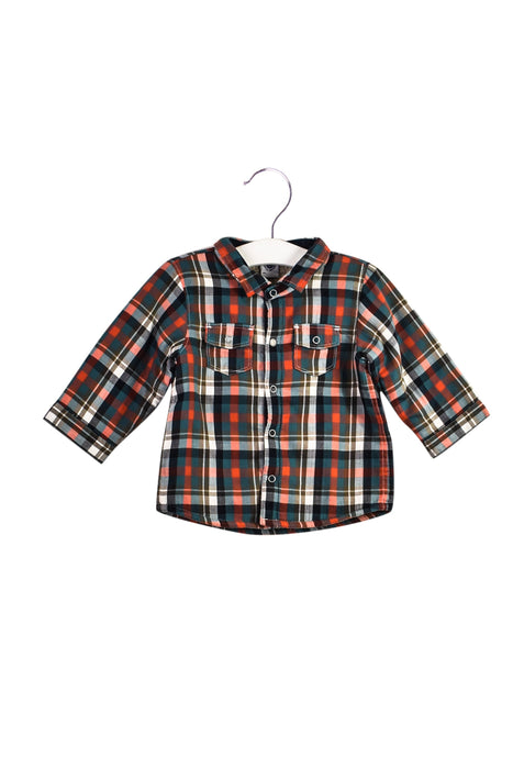 A Mulicolour Shirts from Petit Bateau in size 6-12M for boy. (Front View)