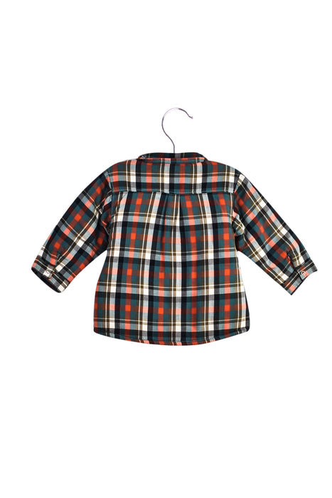 A Mulicolour Shirts from Petit Bateau in size 6-12M for boy. (Back View)