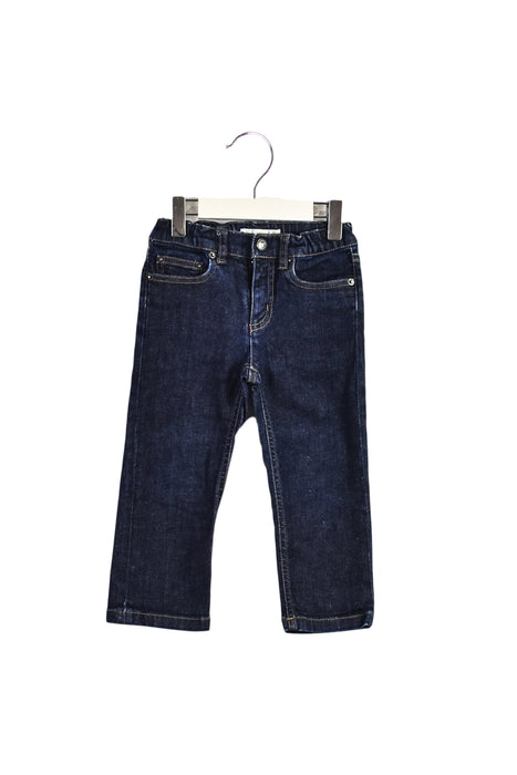 A Navy Jeans from Bonpoint in size 2T for boy. (Front View)
