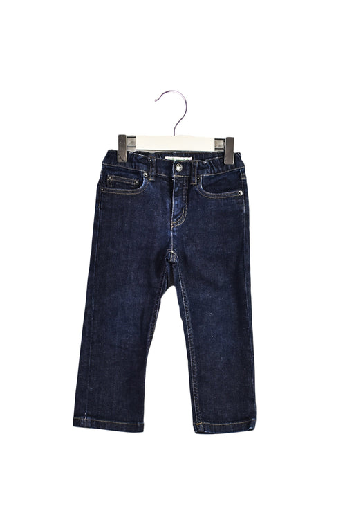 A Navy Jeans from Bonpoint in size 2T for boy. (Front View)
