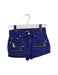 A Blue Shorts from izzue in size 2T for girl. (Front View)