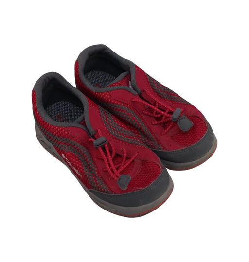 A Pink Sneakers from Columbia in size 6T for girl. (Front View)