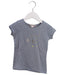 A Blue Short Sleeve T Shirts from Bonpoint in size 3T for girl. (Front View)