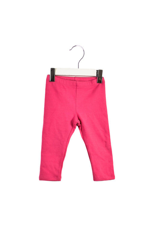 A Pink Leggings from Il Gufo in size 12-18M for girl. (Front View)
