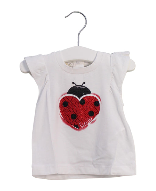 A White Shorts from Liu Jo in size 3-6M for girl. (Front View)