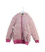 A Pink Puffer/Quilted Jackets from Ragmart in size 7Y for girl. (Front View)